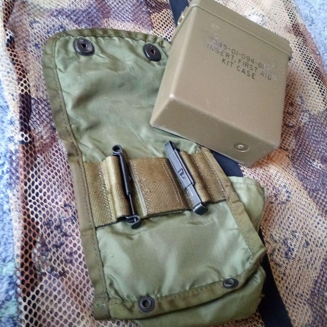【米軍放出品】メスキット パン ＆ キャンティーンカップ ＆ FAキット ケース