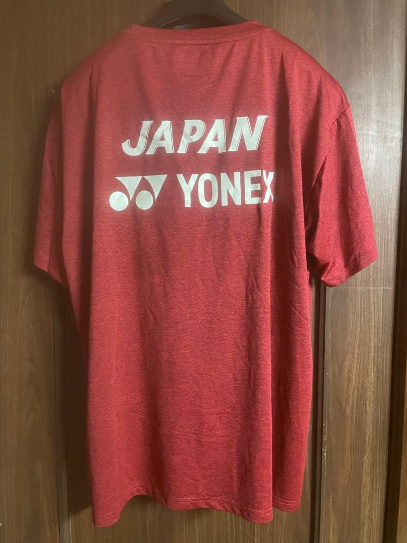 yonex 日本代表ユニフォーム　赤　美品