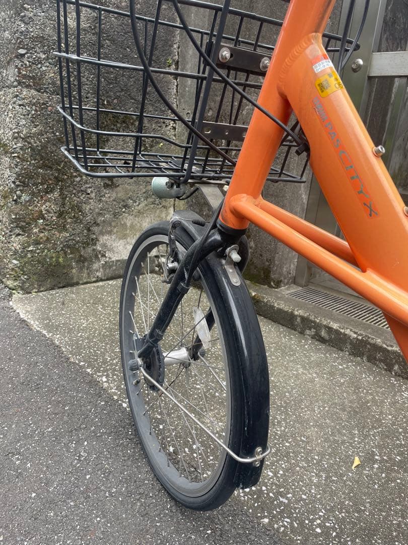中古　YAMAHA pas city X アシスト自転車 24インチ