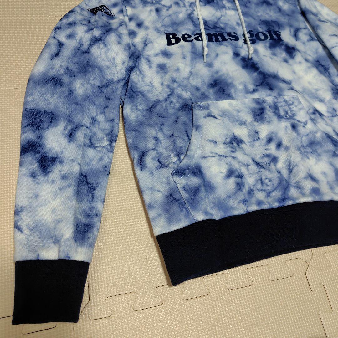 BEAMS GOLF ビームスゴルフ　タイダイ プルオーバー パーカー
