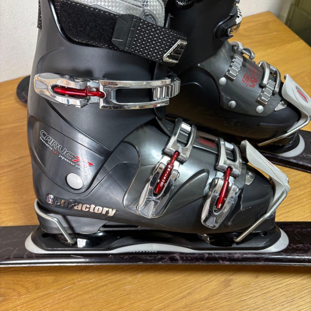 あらし様　メンズ　ショートスキー　ファンスキーセット　gen 26-26.5cm