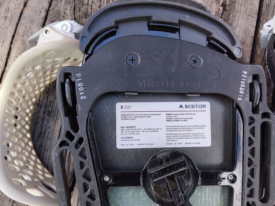 バートン スノーボード ビンディング BURTON X EST M