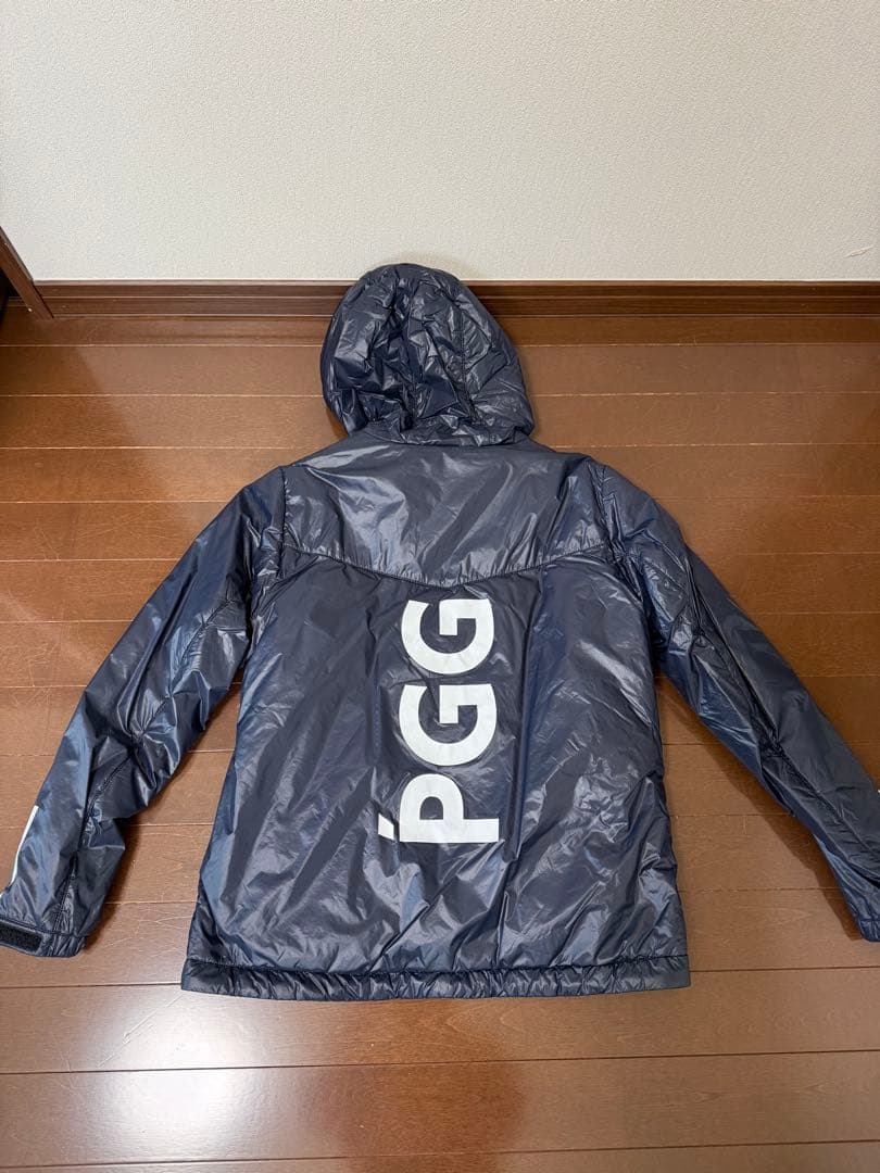 PGG レディースフード付きジップブルゾン　ネイビー サイズ0