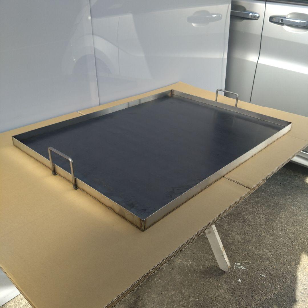特大鉄板　９００×５５０　キャンプに　バーベキューに最適　お好み焼そば　イベント