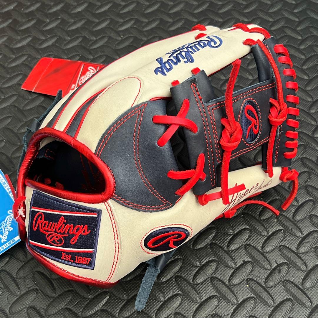 新品 ローリングス ハイパーテック 軟式 内野手用 グローブ