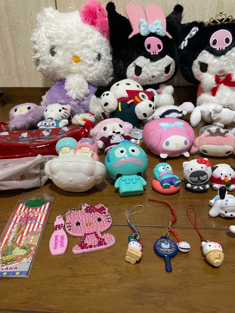 サンリオ　ぬいぐるみ　フィギュア　39点　まとめ売り