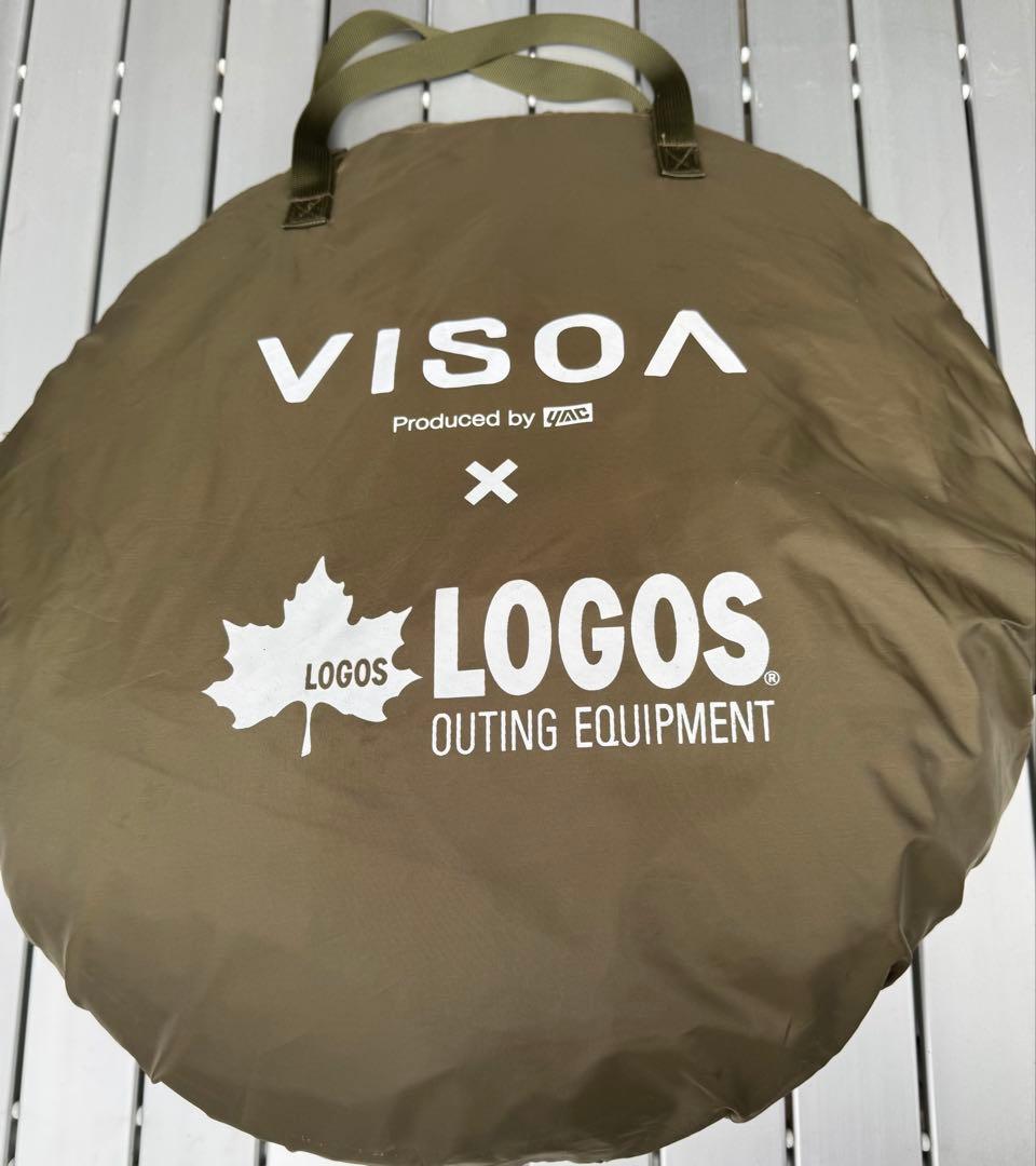 【１回のみ使用・美品】VISOA×LOGOSカージョイントタープ