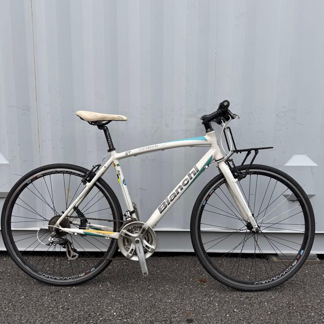 クロスバイク Bianchi カメレオンテ2 身長170-180cm 定価7万円