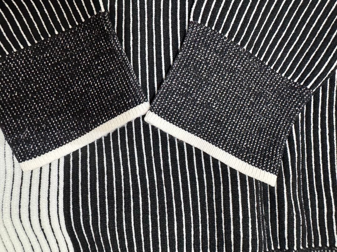 値下げ‼️極美品✨adidas ジップニットパーカー＆ニットスカートセット
