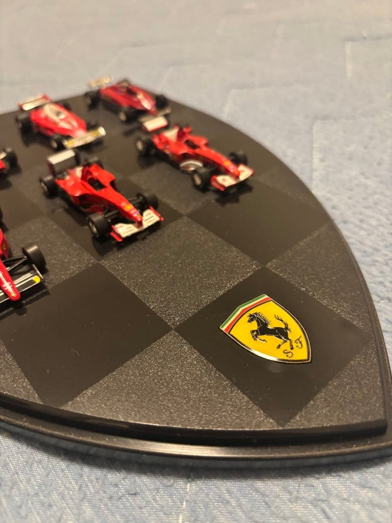 希少フェラーリ奇跡のF1コレクションミニカーセット 7台 専用ケース付き
