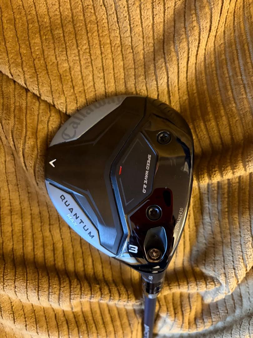 【美品】キャロウェイ QUANTUM MAX 3W VENTUS TR
