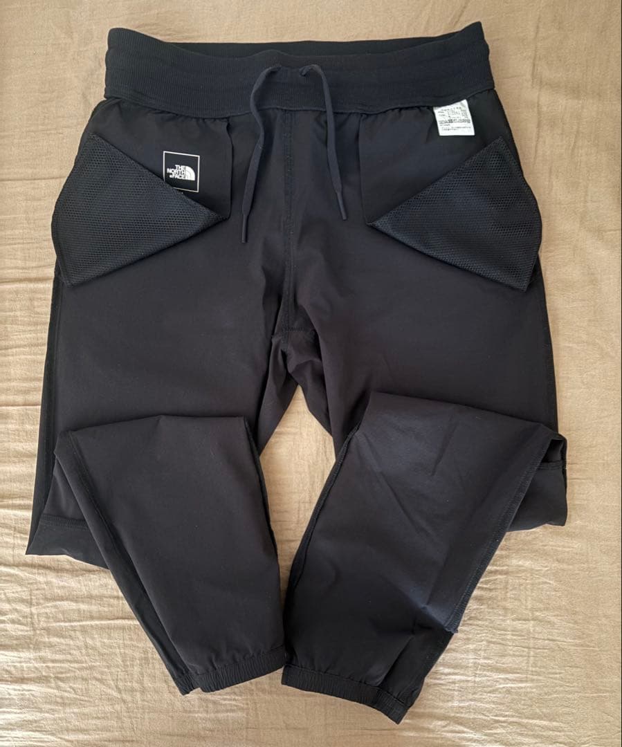 ノースフェイス トレーニングリブパンツ NB62285 ブラック メンズM