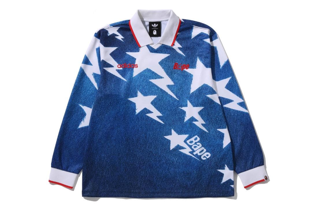 ウェア A BATHING APE x adidas LS Sta Jersey