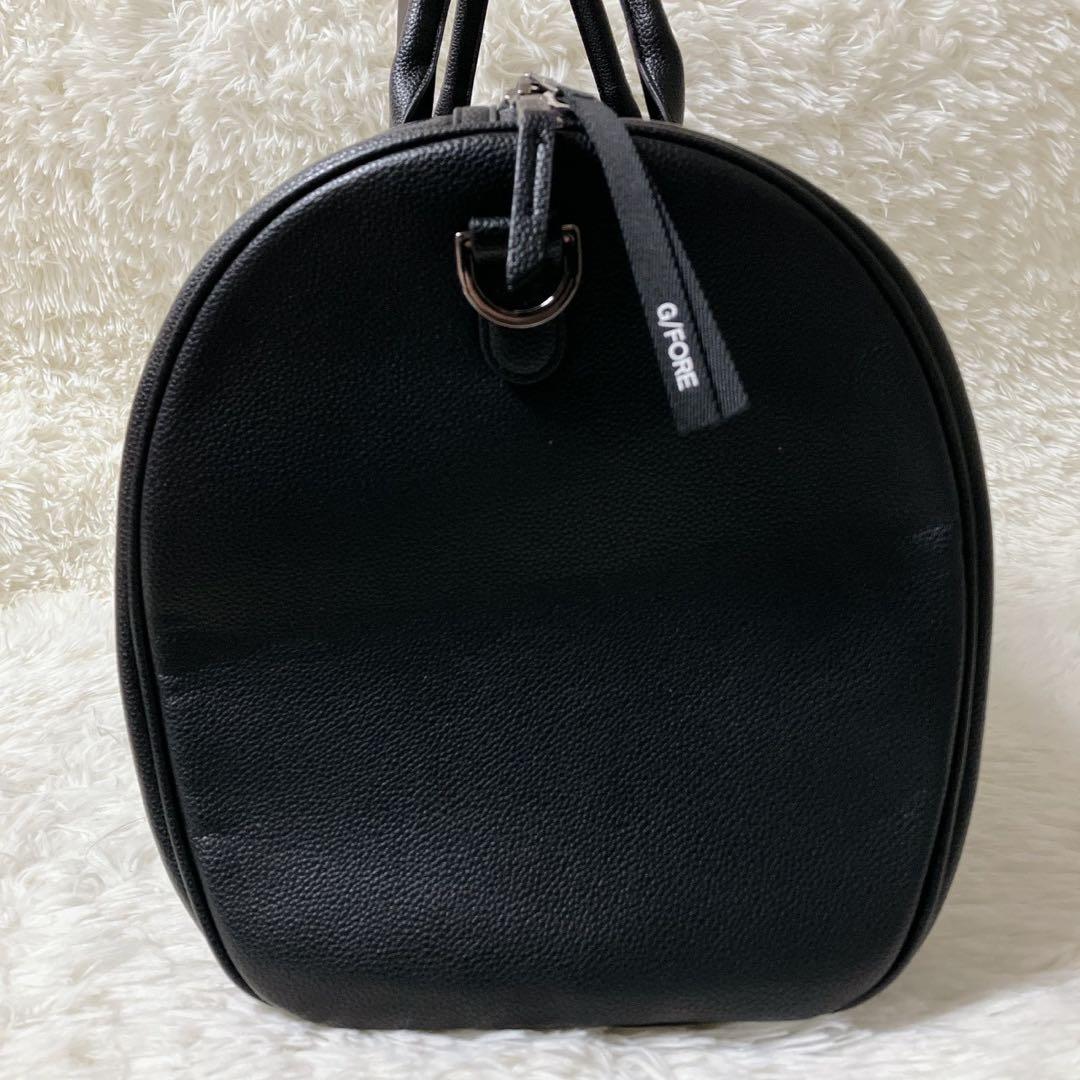 【定価82,500円】G/FORE☆ラウンドボストンバッグ ゴルフバッグ 黒
