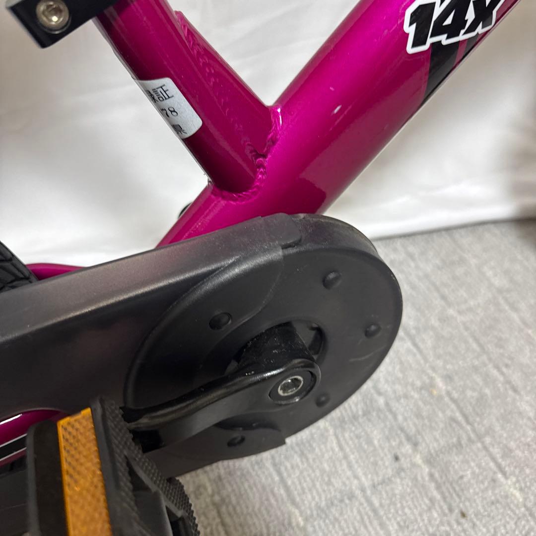 B137 STRIDER ストライダー 14X ピンク ペダル付 スタンド付