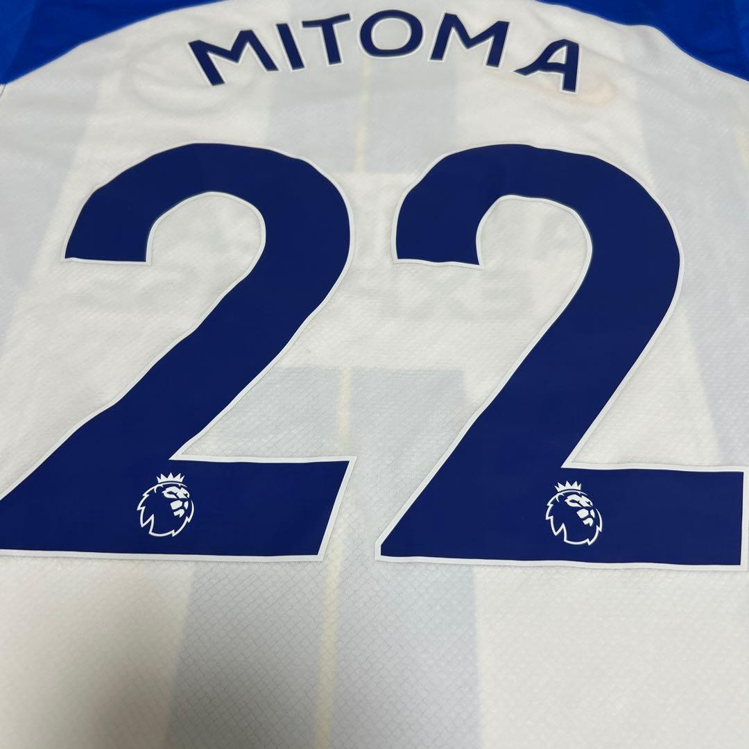 タグ付サッカー日本代表　三笘薫　ブライトン　22/23　レプリカユニフォーム　L