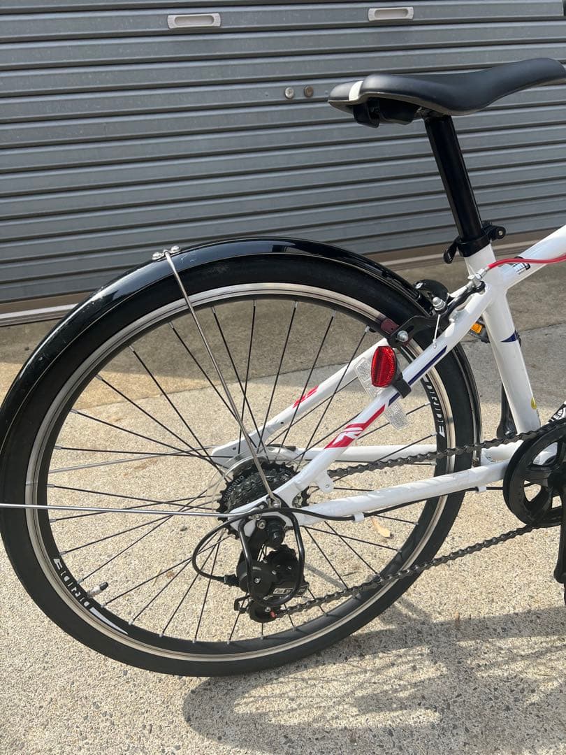 ドライド　R24インチ　子供用　自転車　変速　ホワイト　引き取り限定