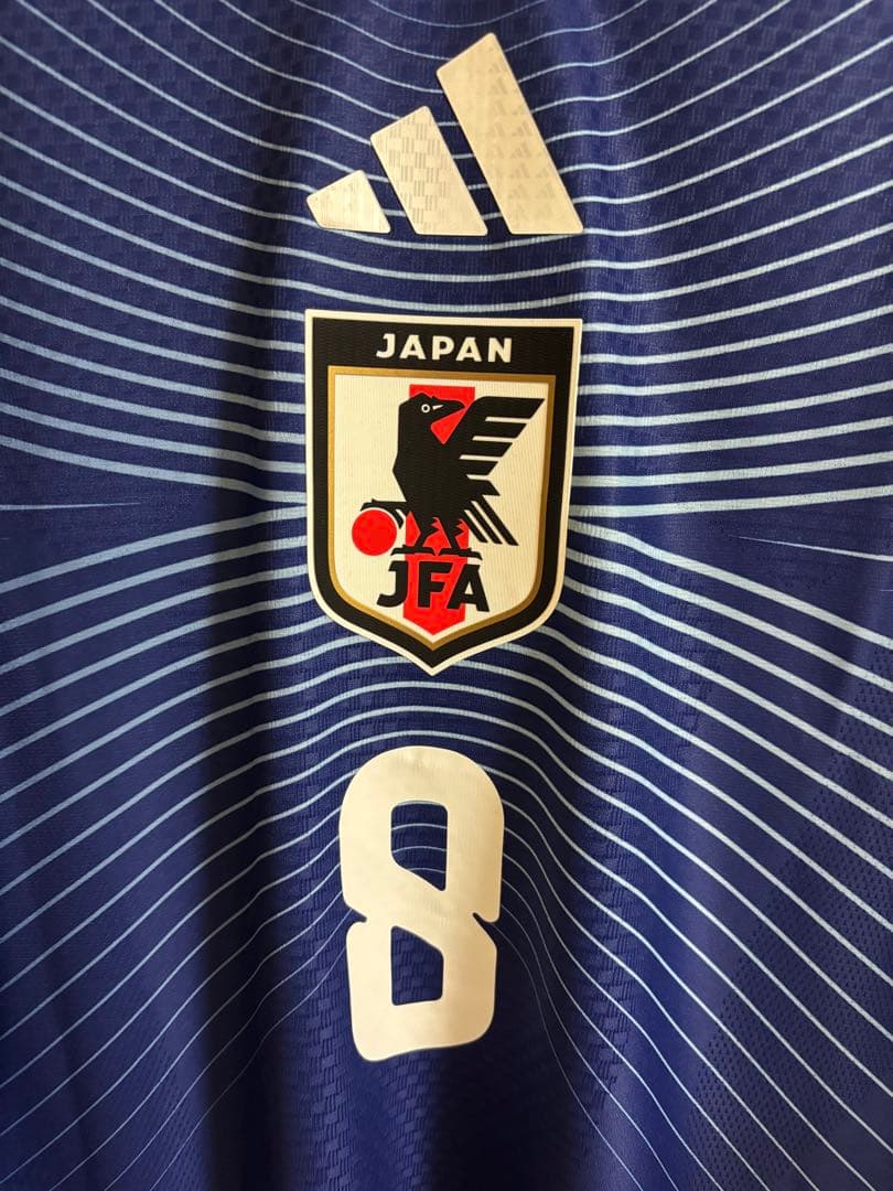 日本代表 長袖オーセンティックユニフォーム 日本Mサイズ 南野拓実