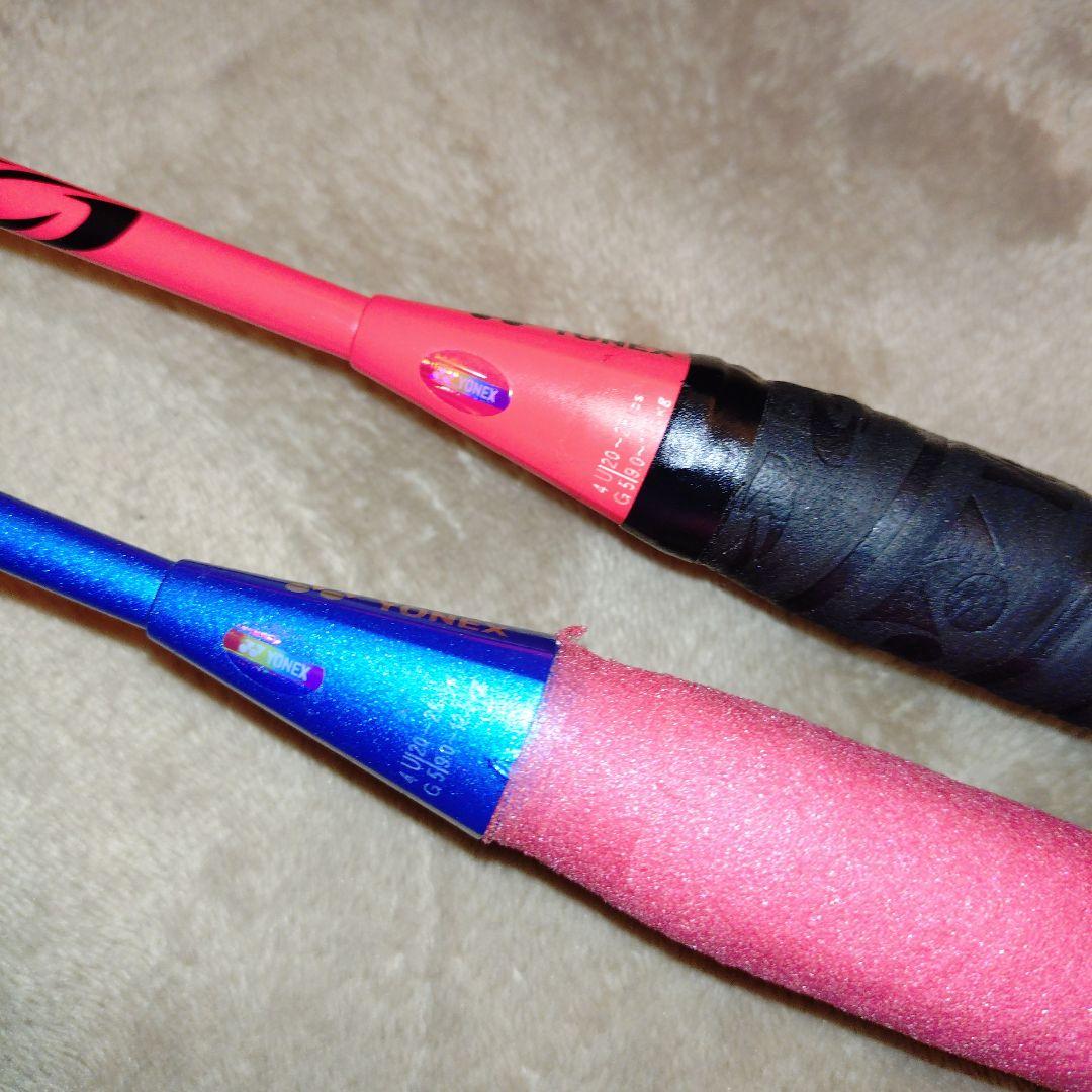 YONEX ASTROX77　2本セット　4UG5 ヒビあり　ジャンク品