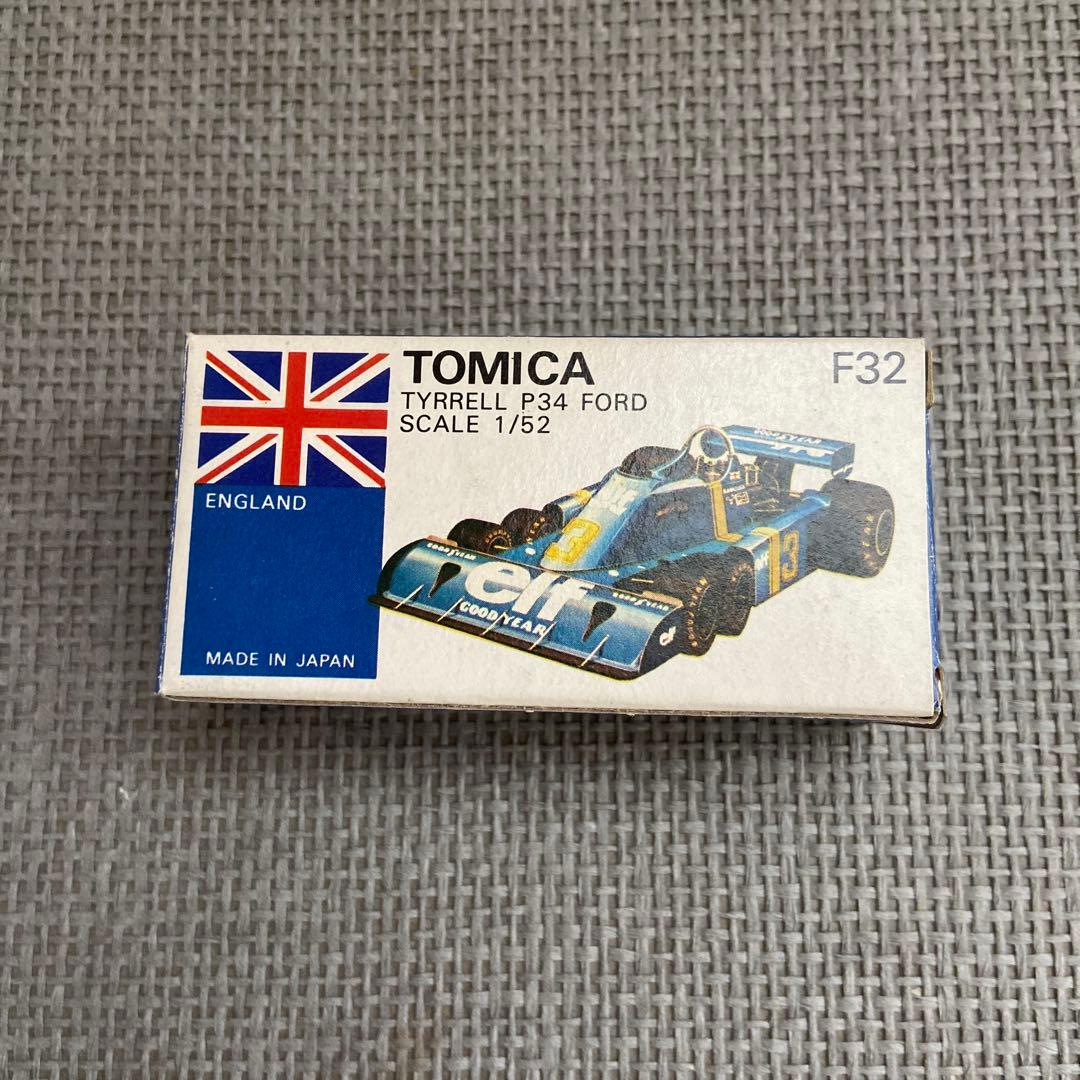 【希少・日本製】トミカ 青箱 F32 タイレル P34 フォード（デカール付）