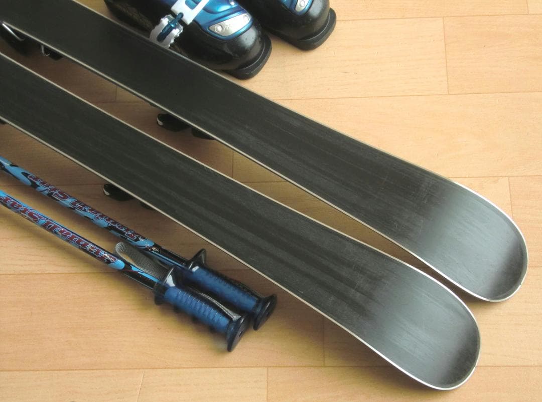 ■送料無料■CARVING■子供用スキーセット■板116靴22■WAX■
