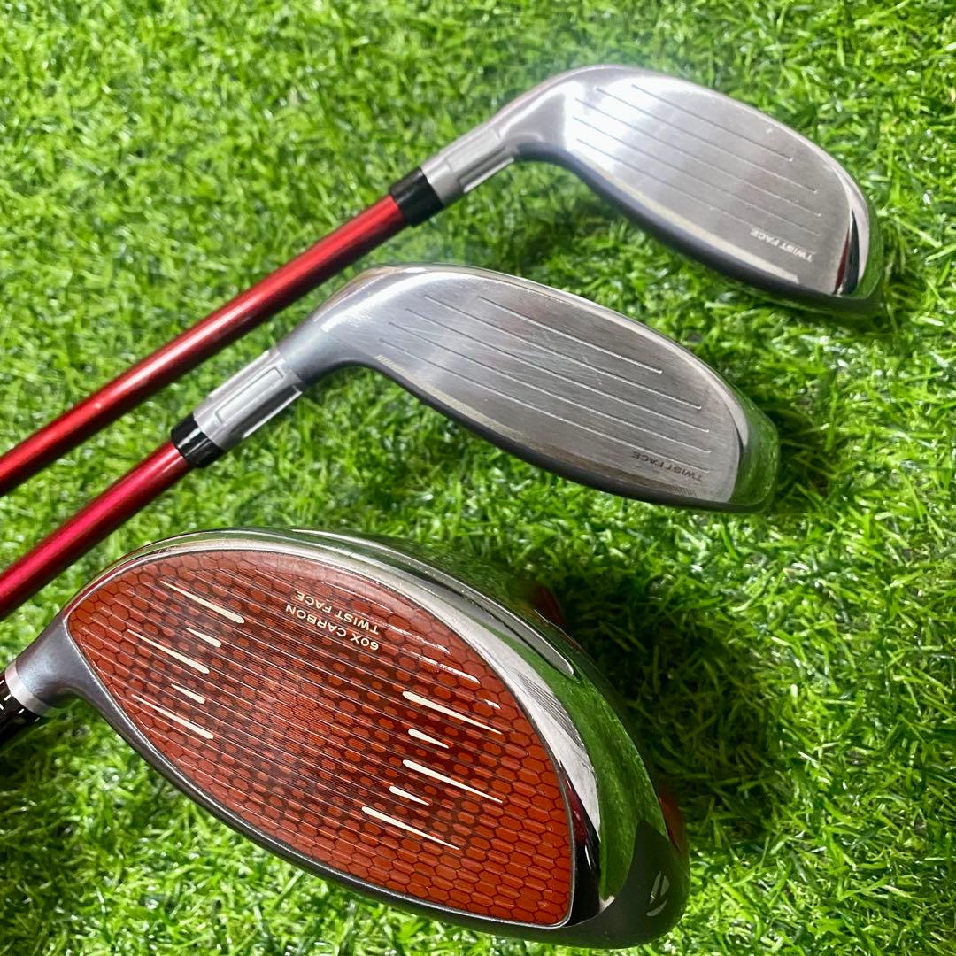 バックパターなし ステルス2 バーナー クラブセット 11本 レディース 右 L
