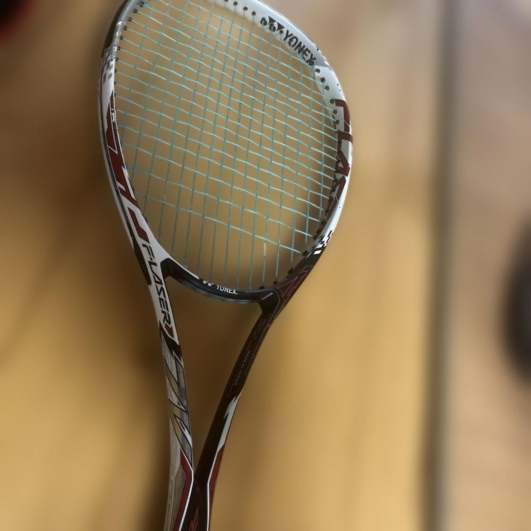 YONEX 軟式テニスラケットバッグ 黒赤