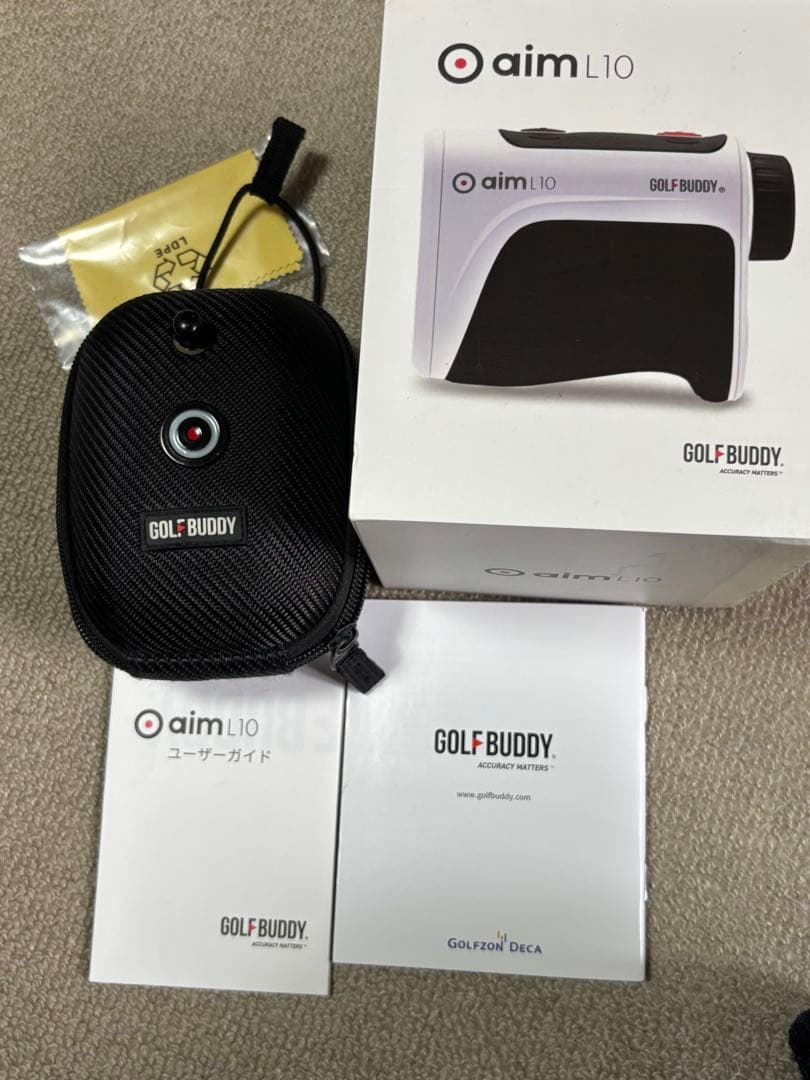 【美品】GOLF BUDDY aim L10 ゴルフ用距離計
