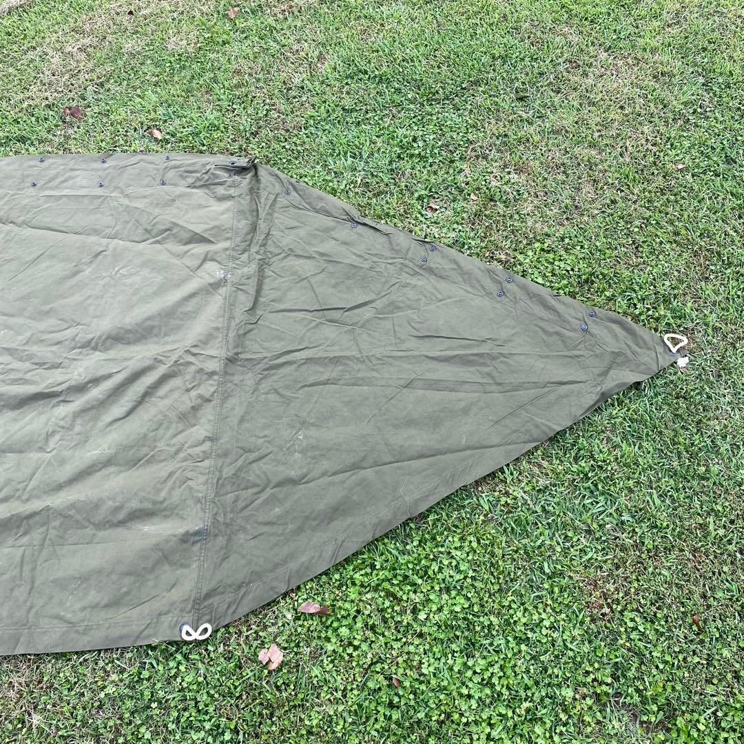 し*ん様 USパップテント　アメリカ軍　軍幕　ハーフシェルター　２枚　ミリタリー