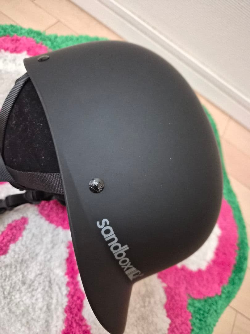 サンドボックス マットブラックヘルメット
