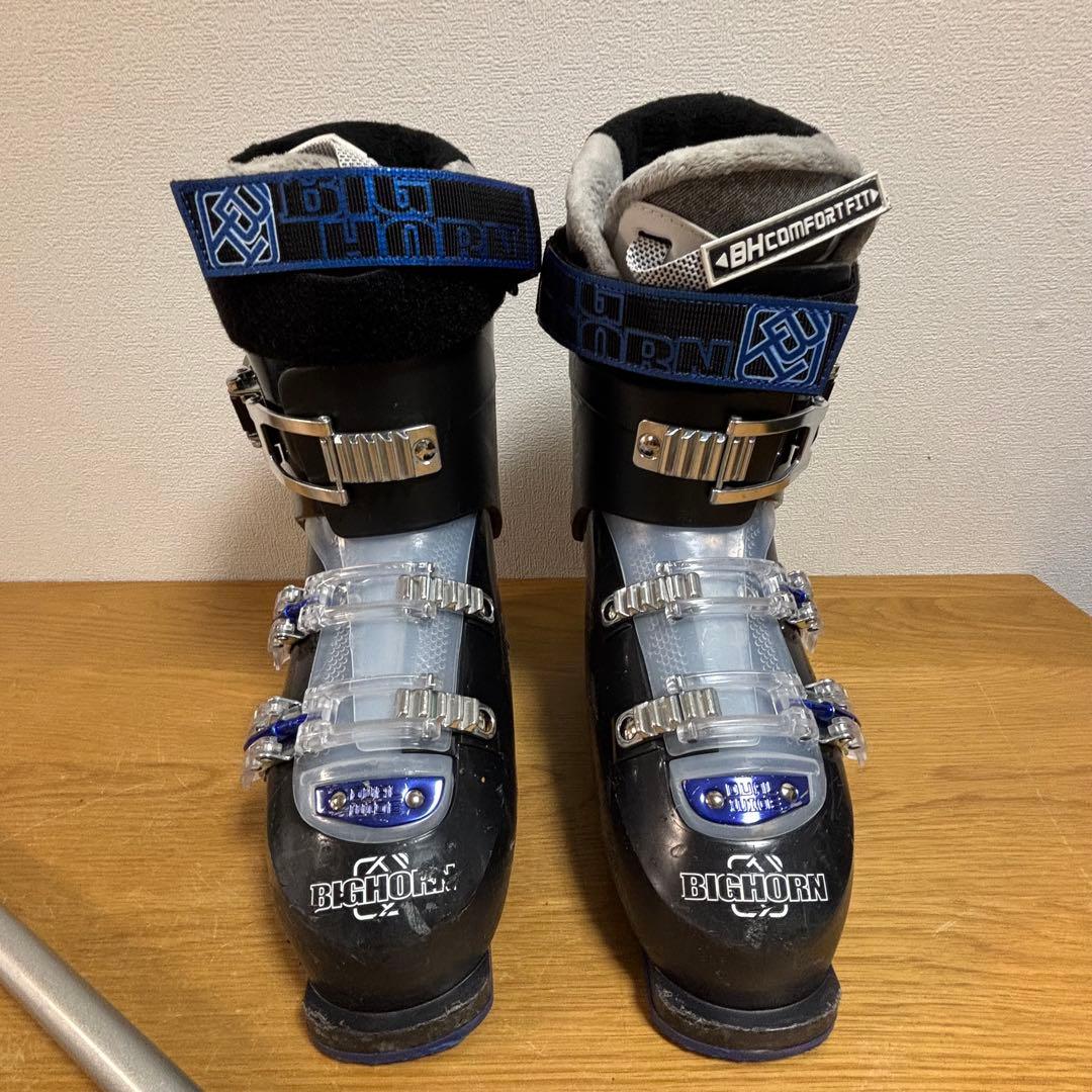 メンズFischerストック付スキーセット　28-28.5cm Salomon