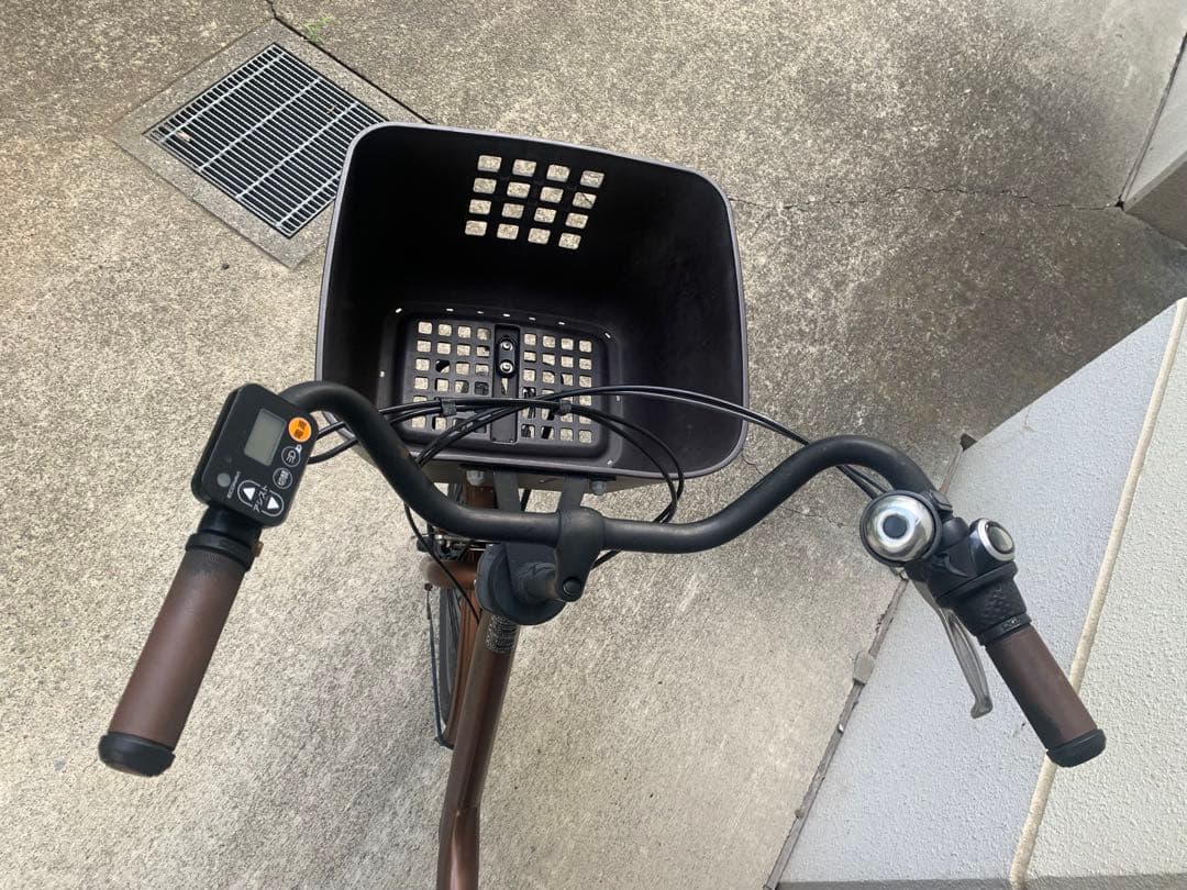 パナソニック電動自転車　前チャイルドシート追加可能　電子キー付き　要確認