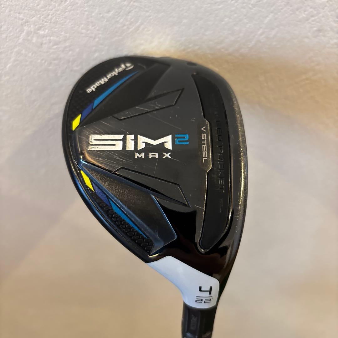 Taylormade SIM2 MAX 4UT 22° ベンタスレッドTR 7S