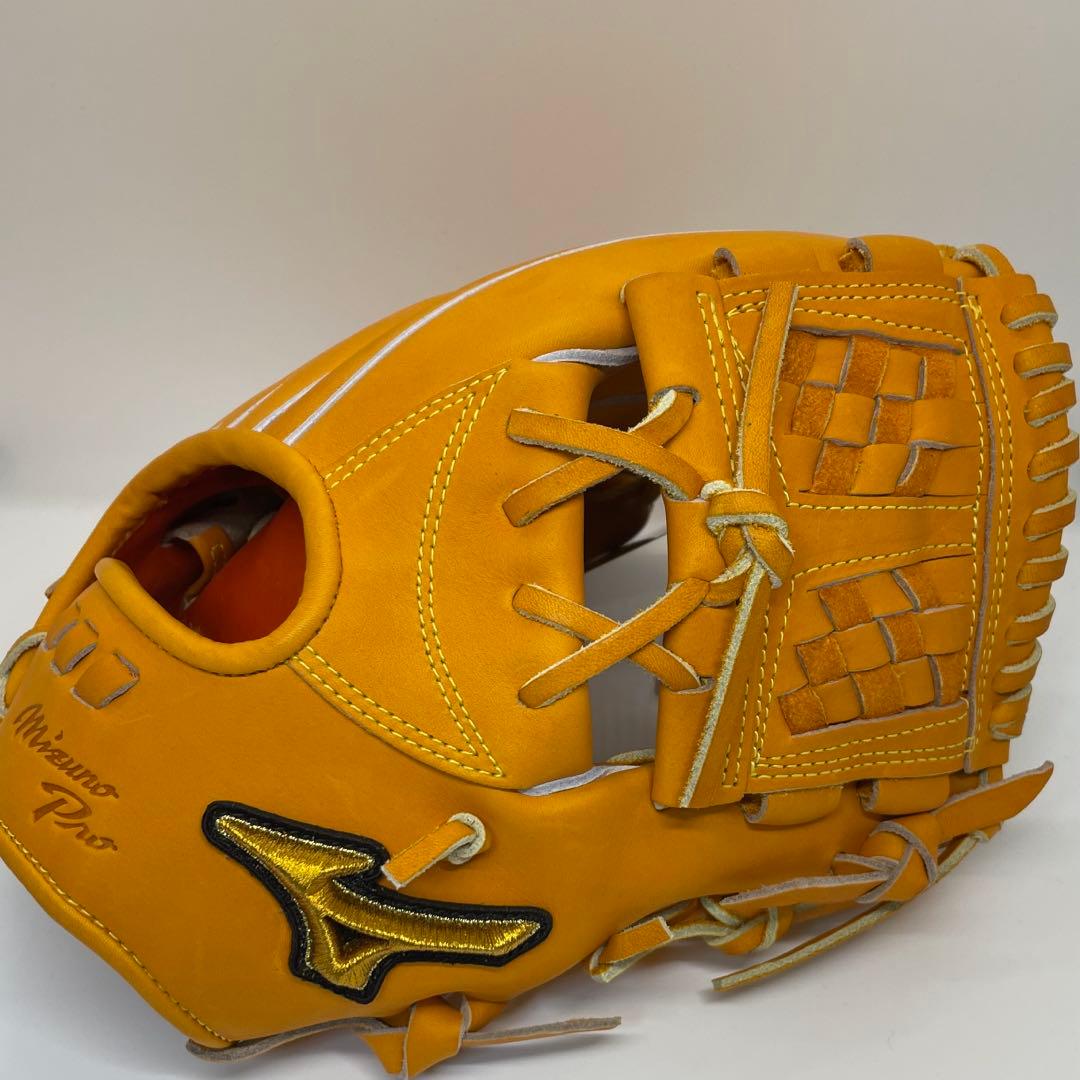 【未使用⭐️送料無料】ミズノプロ　硬式グローブ　内野手用　タグ付き　外箱・袋あり