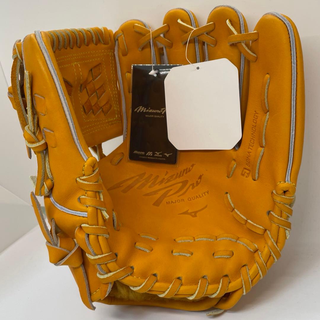 【未使用⭐️送料無料】ミズノプロ　硬式グローブ　内野手用　タグ付き　外箱・袋あり