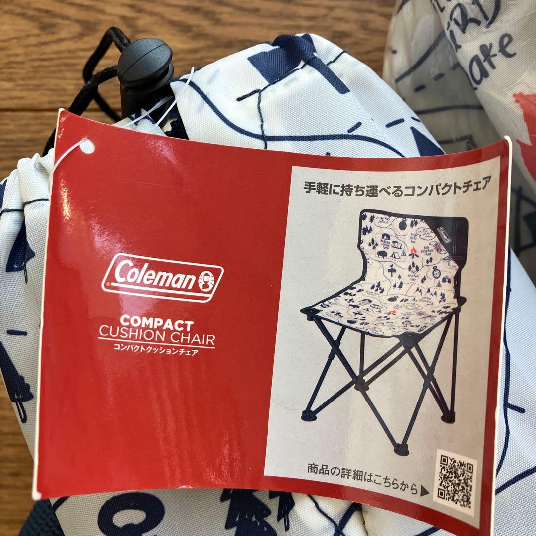 Coleman コンパクトチェア　2脚セット　キャンプマップ　新品タグ付き