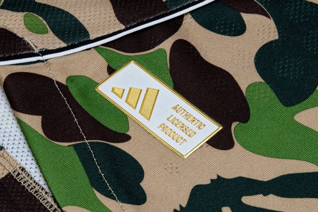 完売⭐︎L☆ BAPE × adidas BAPE FB Jersey Tシャツ