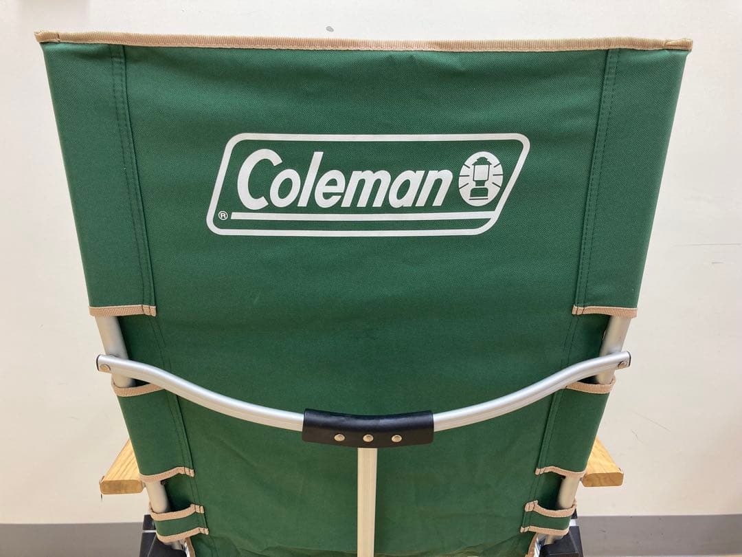 【値下げ相談可】Coleman レイチェア　赤.緑のセット