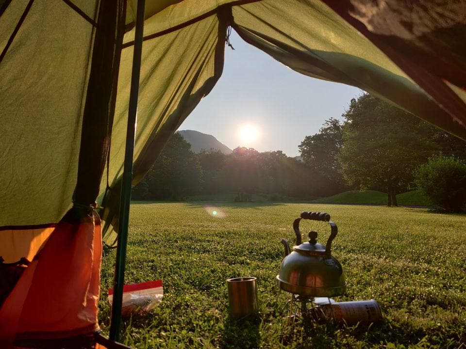 Luxe Minipeak 2 ワンポール テント(シェルター)、三角テント