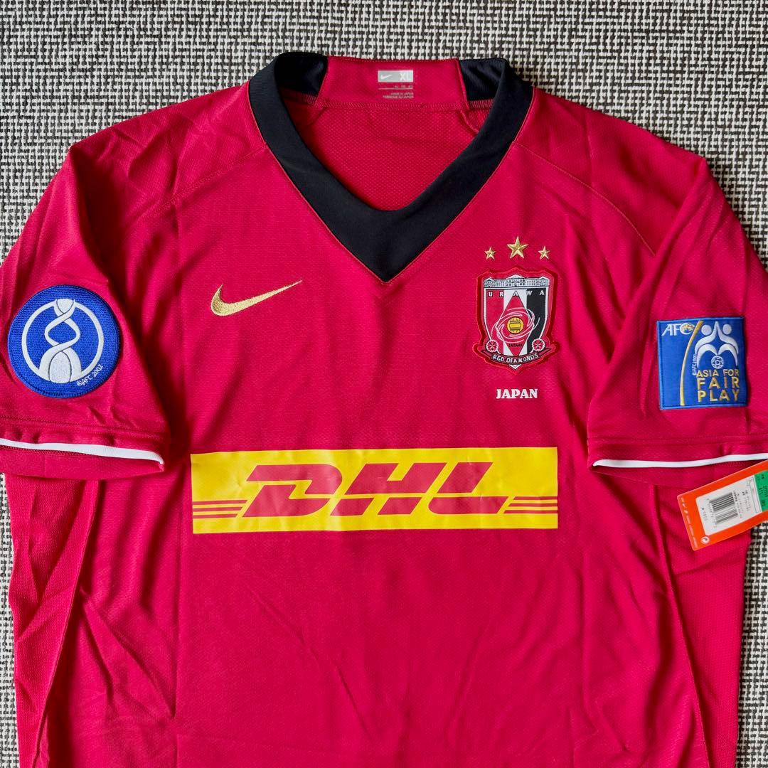 【新品・紙タグ付き】三都主アレサンドロ 浦和レッズ ２００８（H）ACL仕様