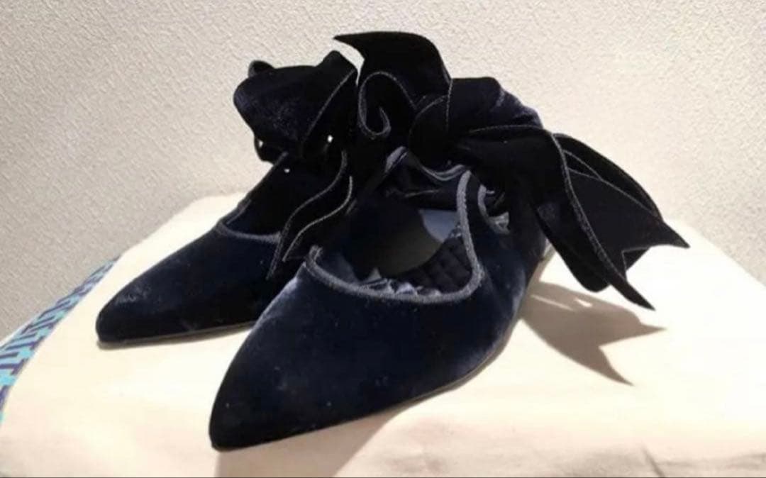 TORYBURCHトリーバーチリボンフラットシューズ