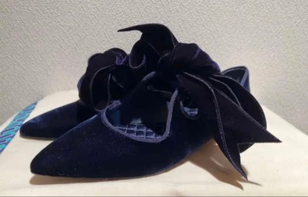TORYBURCHトリーバーチリボンフラットシューズ