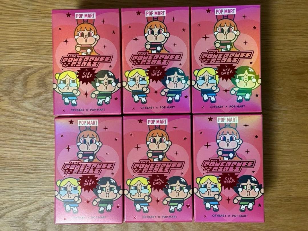 POP MART cry baby パワパフ　6個セット