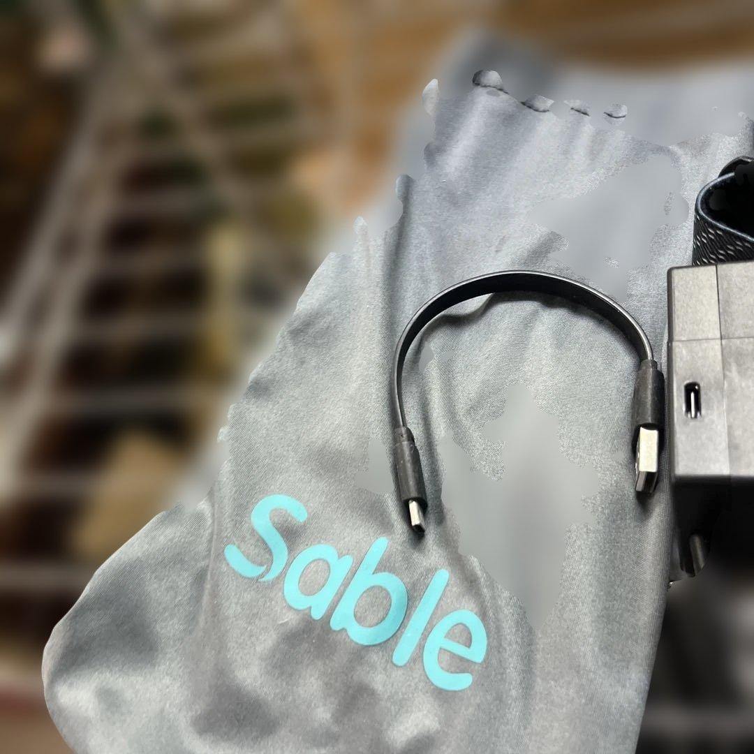 未使用　保管品　sable 電熱ゴーグル【動作確認
