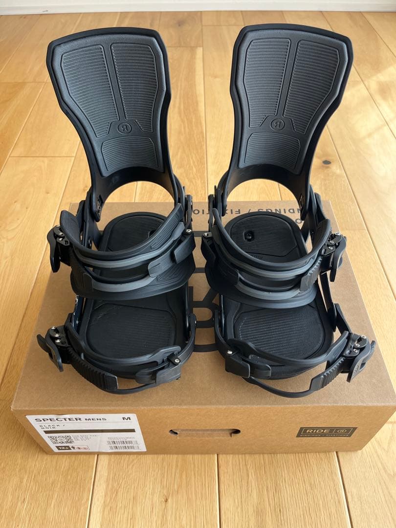 25/26 RIDE SPECTER ビンディング Mサイズ ブラック