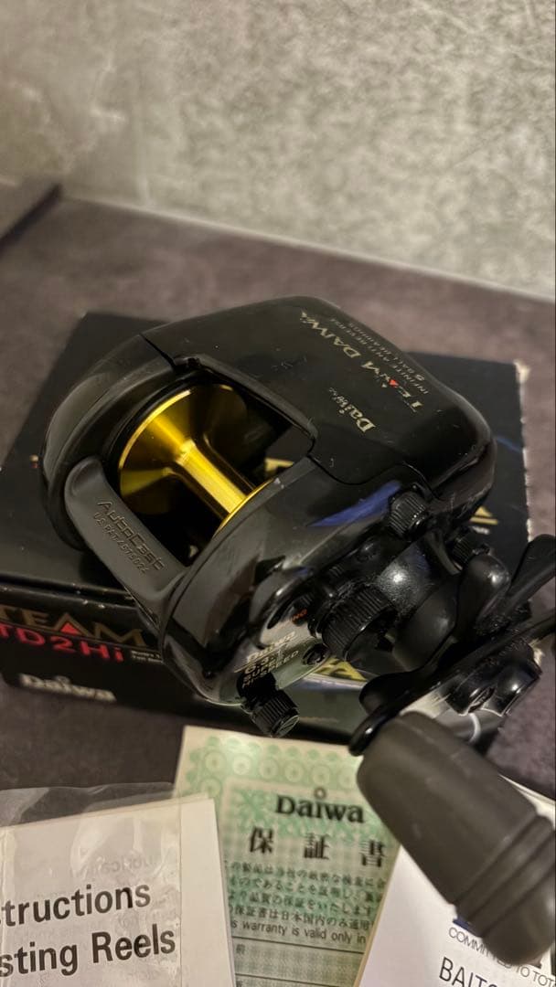 レア TEAM DAIWA TD2Hi 箱・説明書・保証書付